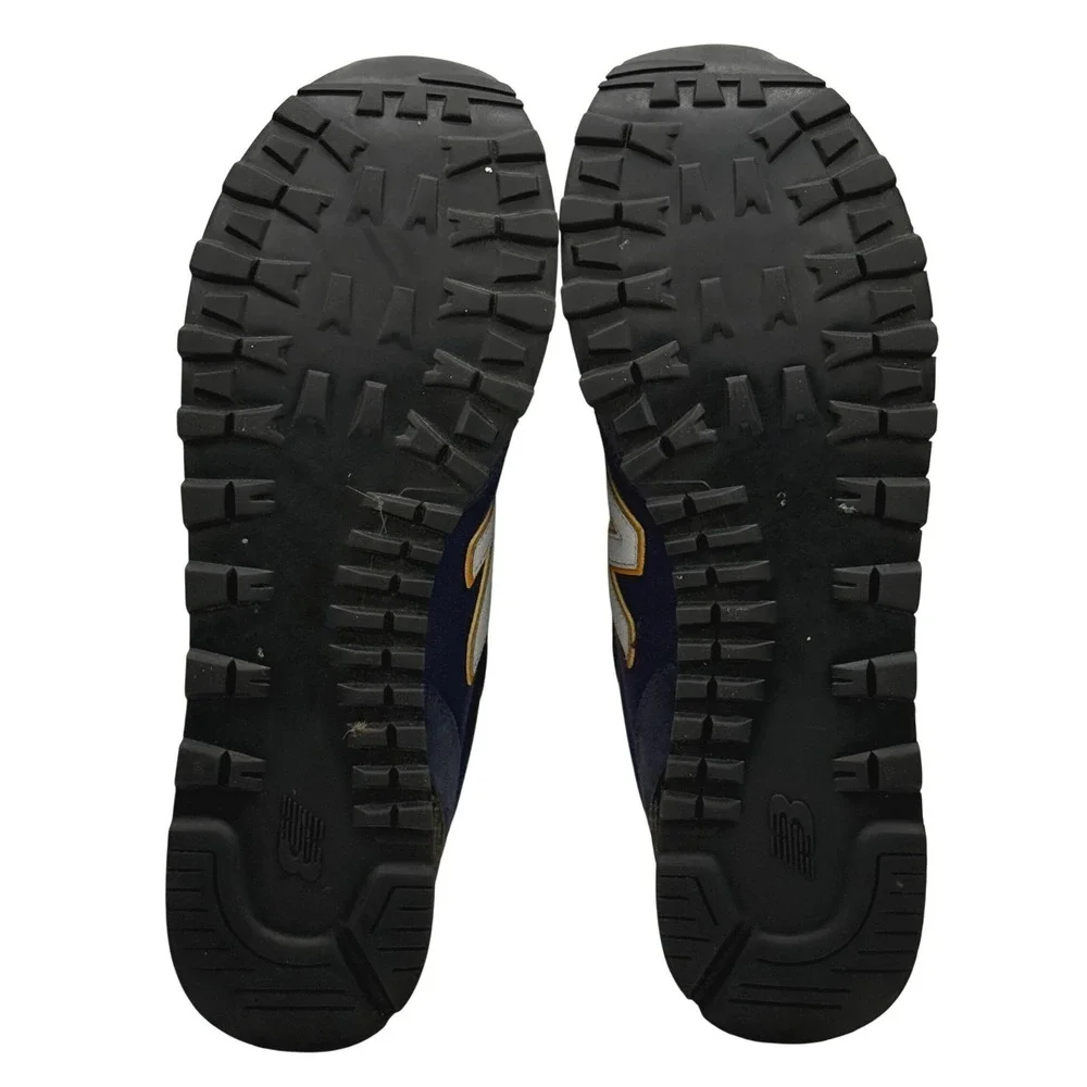 New Balance‎ 515 Mens Size 12 Navy Blue Silver Yellow Sneakers ML515NBR Running